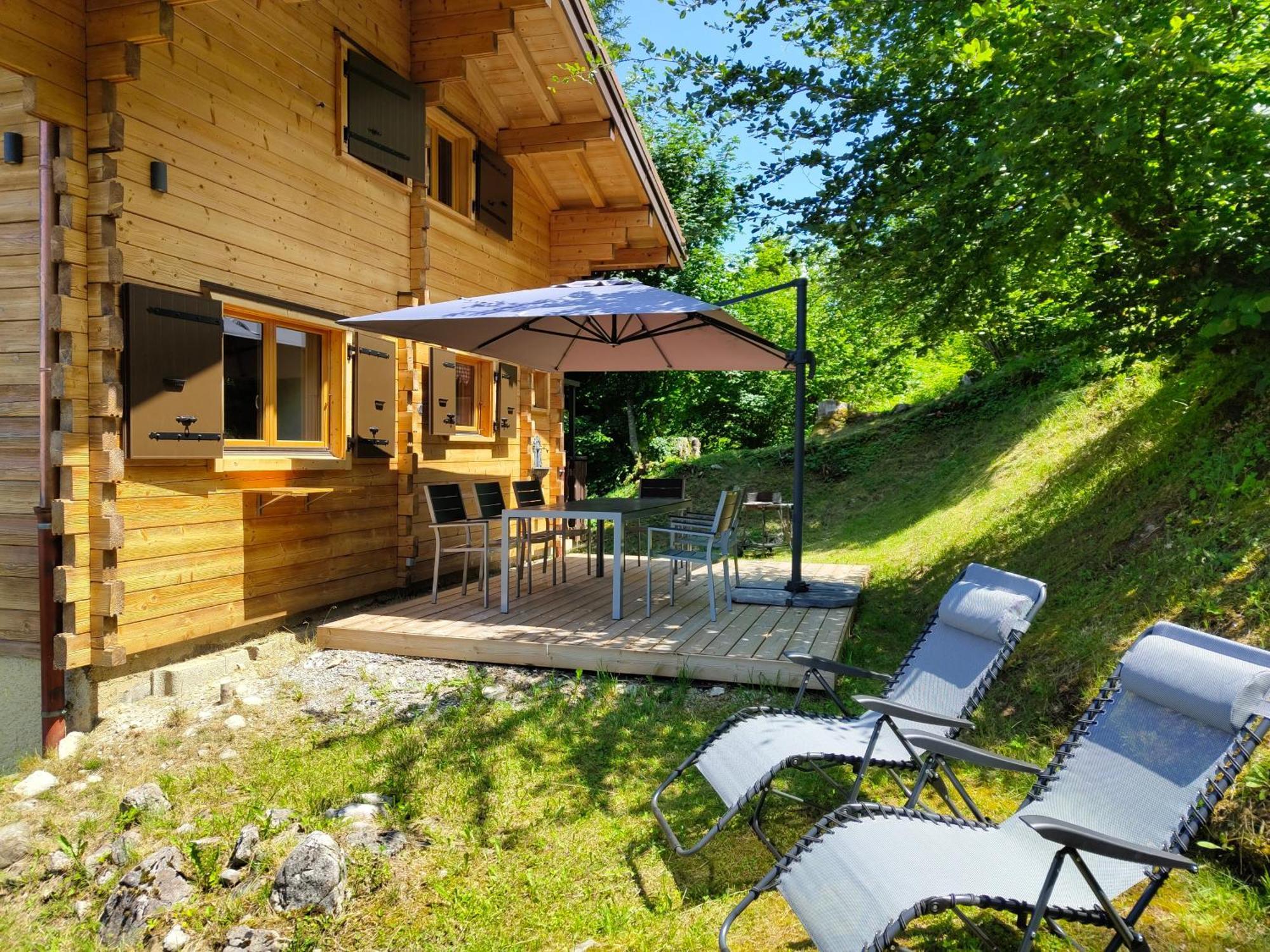 Chalet La Trouvaille Thollon-les-Memises Eksteriør bilde